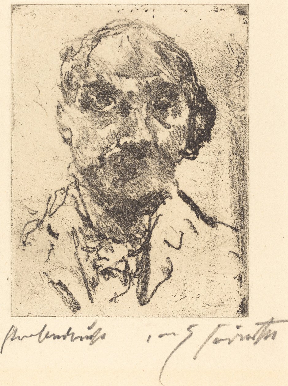 Autoportrét (Autoportrét) od Lovis Corinth