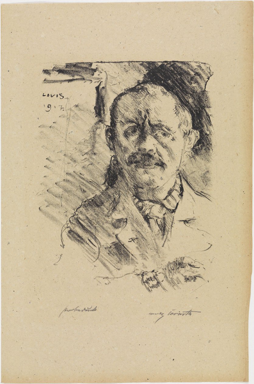 Autoportrét od Lovis Corinth