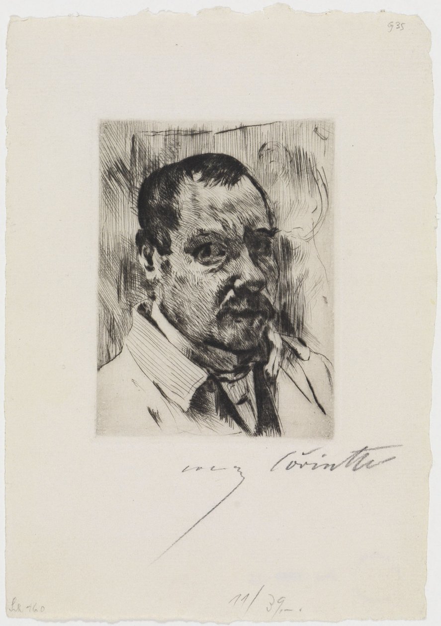 Autoportrét od Lovis Corinth