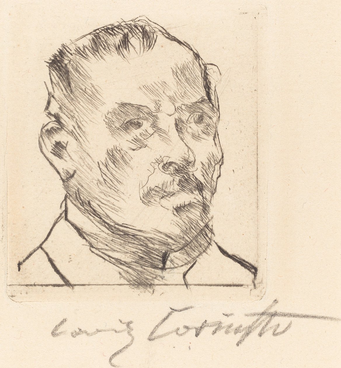 Autoportrét - Hlava Autoportrét - Hlava, 1916 od Lovis Corinth