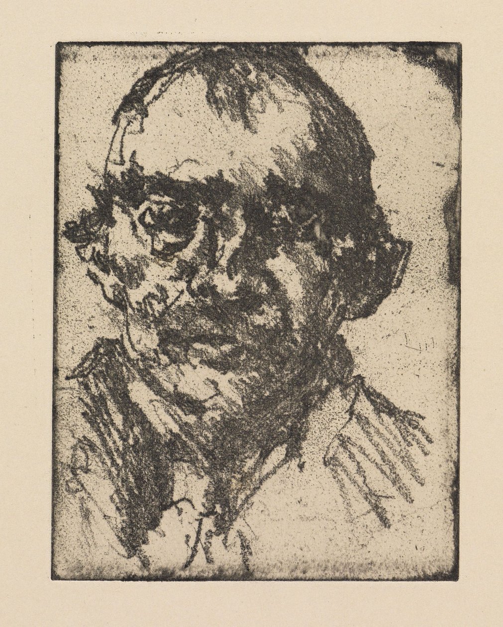 Autoportrét 1921 od Lovis Corinth