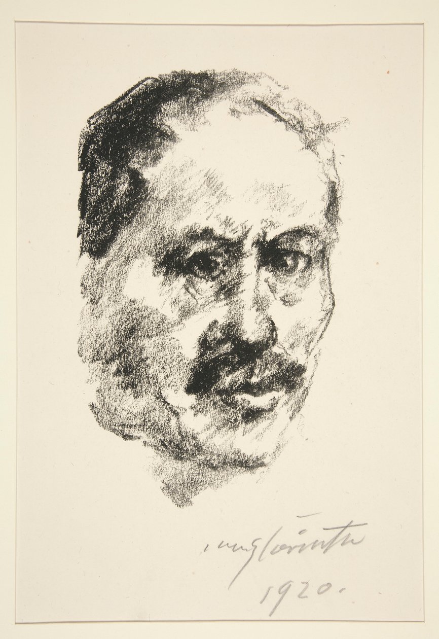 Autoportrét od Lovis Corinth
