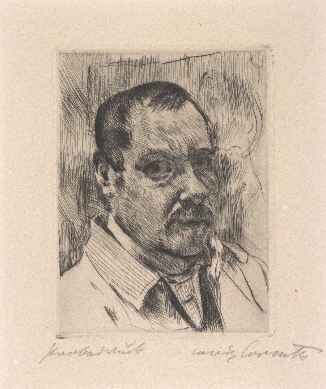 Autoportrét od Lovis Corinth