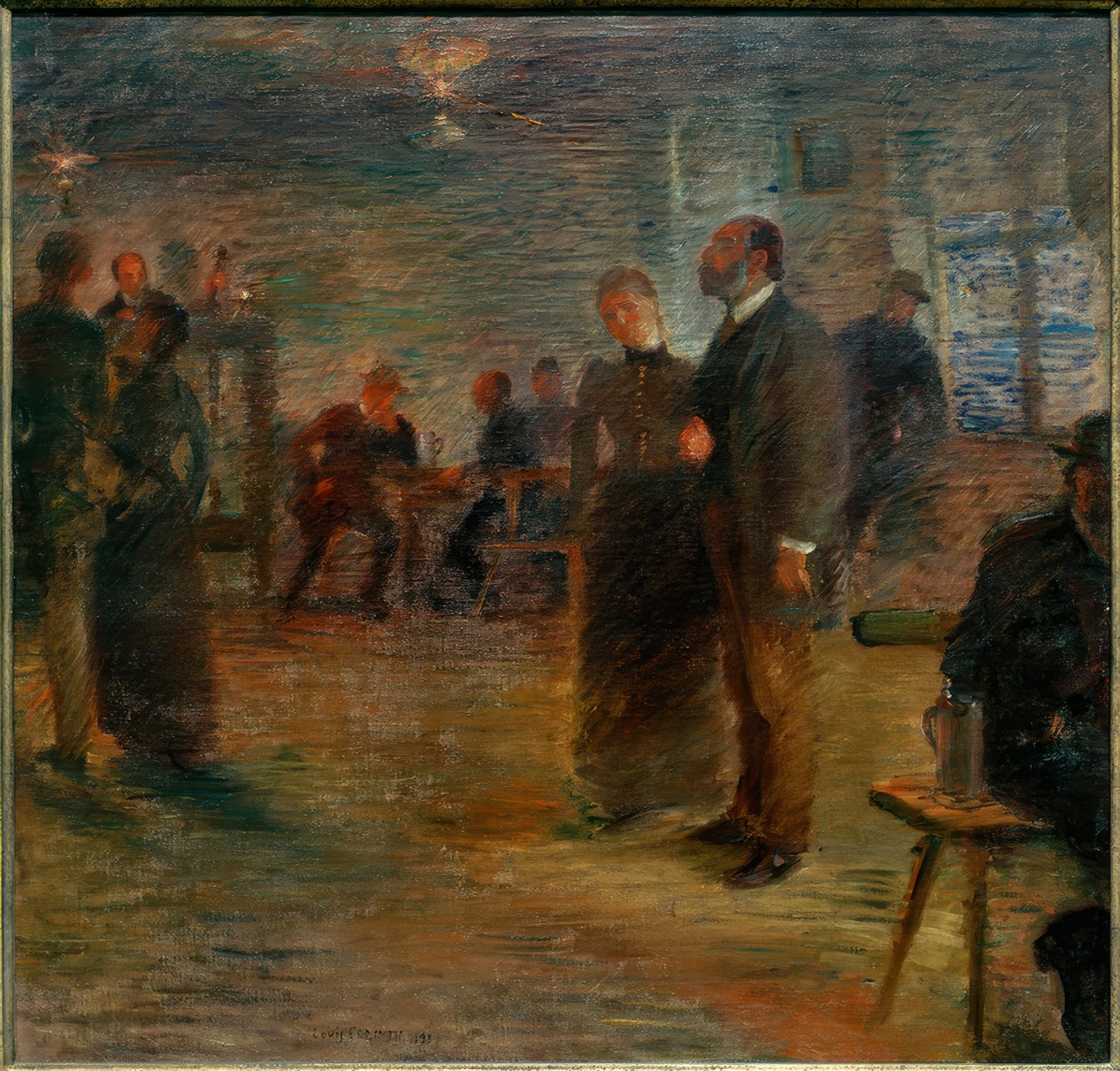 Taneční přestávka v Leistikow od Lovis Corinth