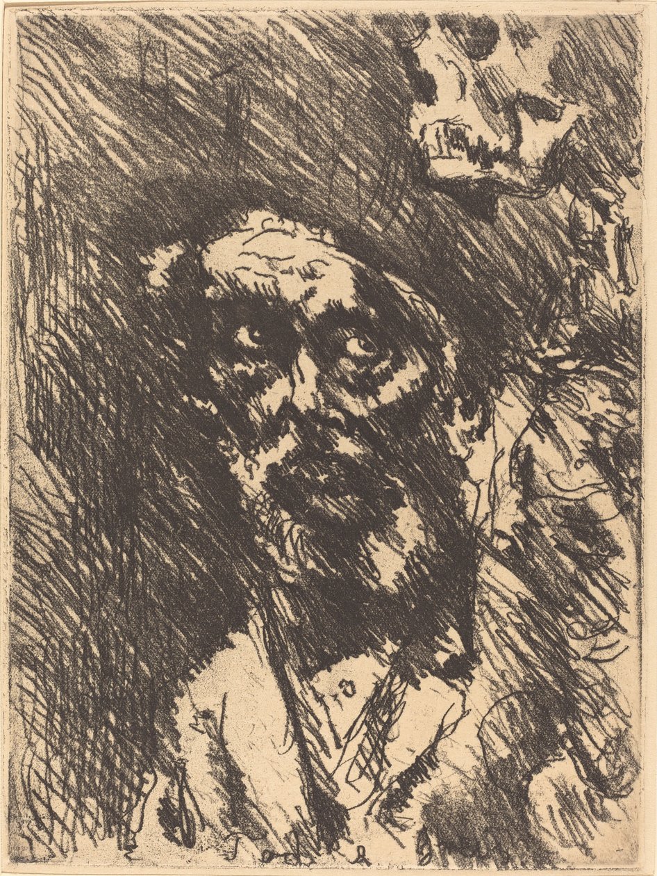 Tod und Greis Smrt a starý muž, 1921, vydáno 1922. od Lovis Corinth