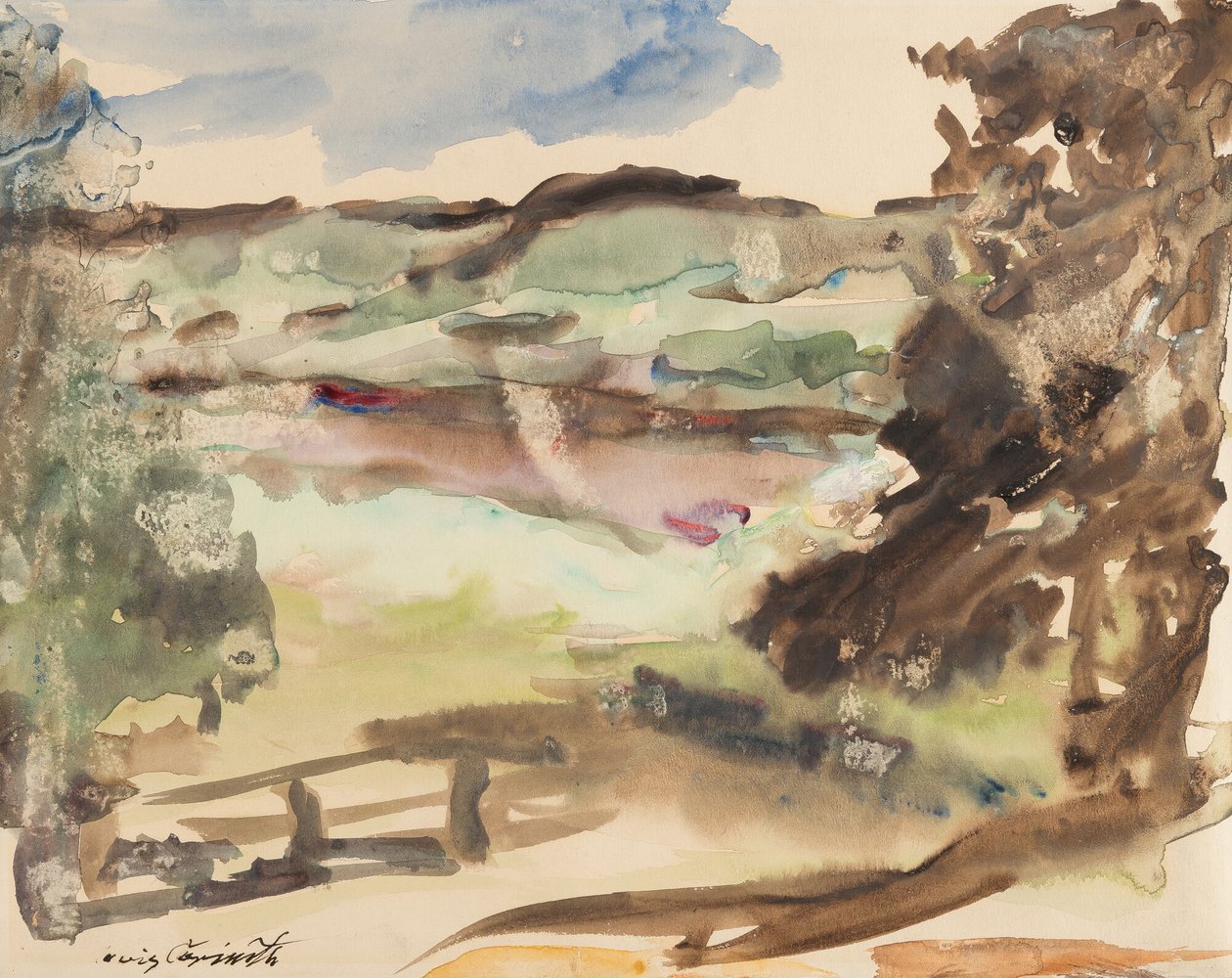 Walchensee od Lovis Corinth