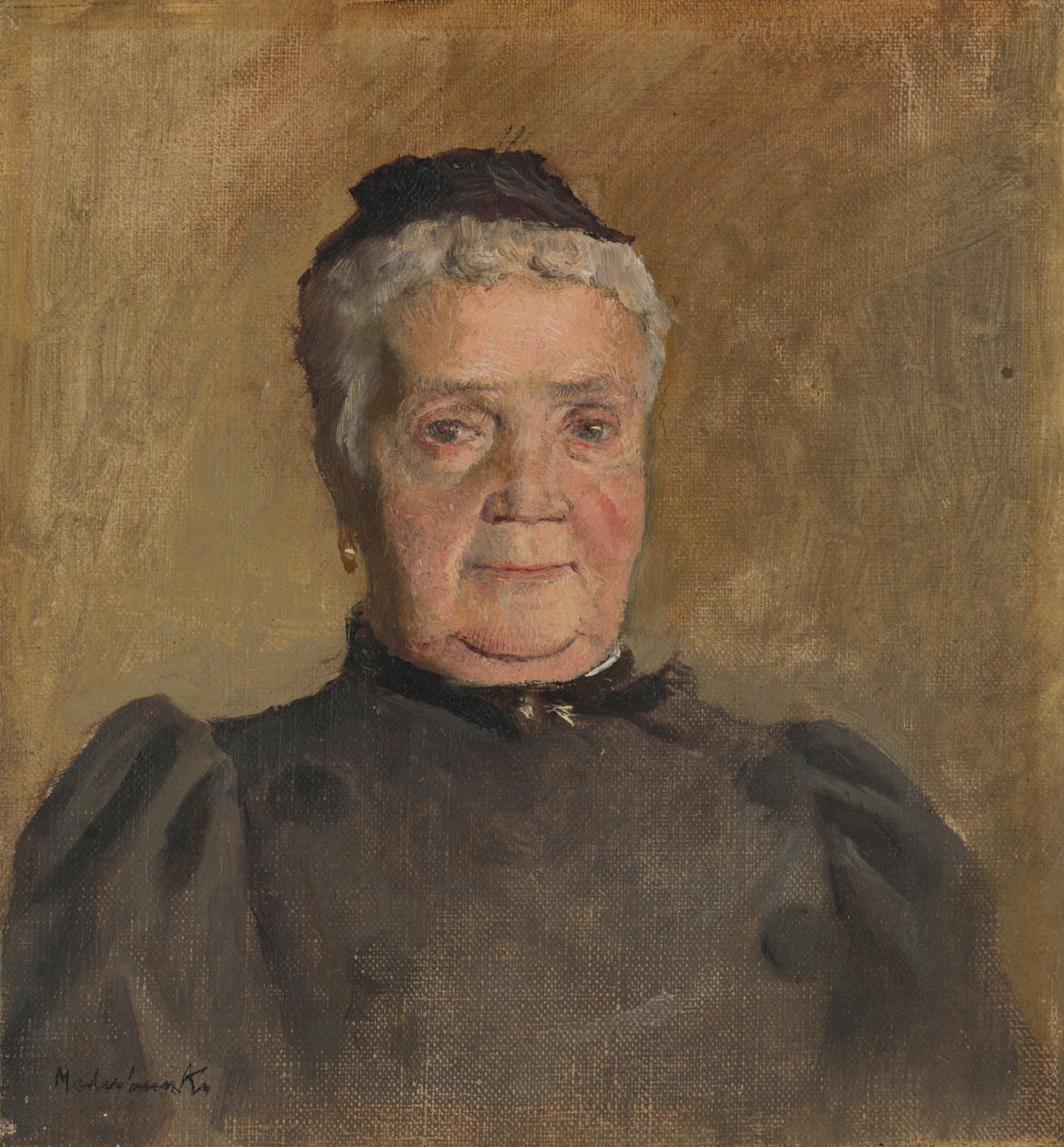 Portrét Evelin Czóbel od Laszlo Mednyanszky