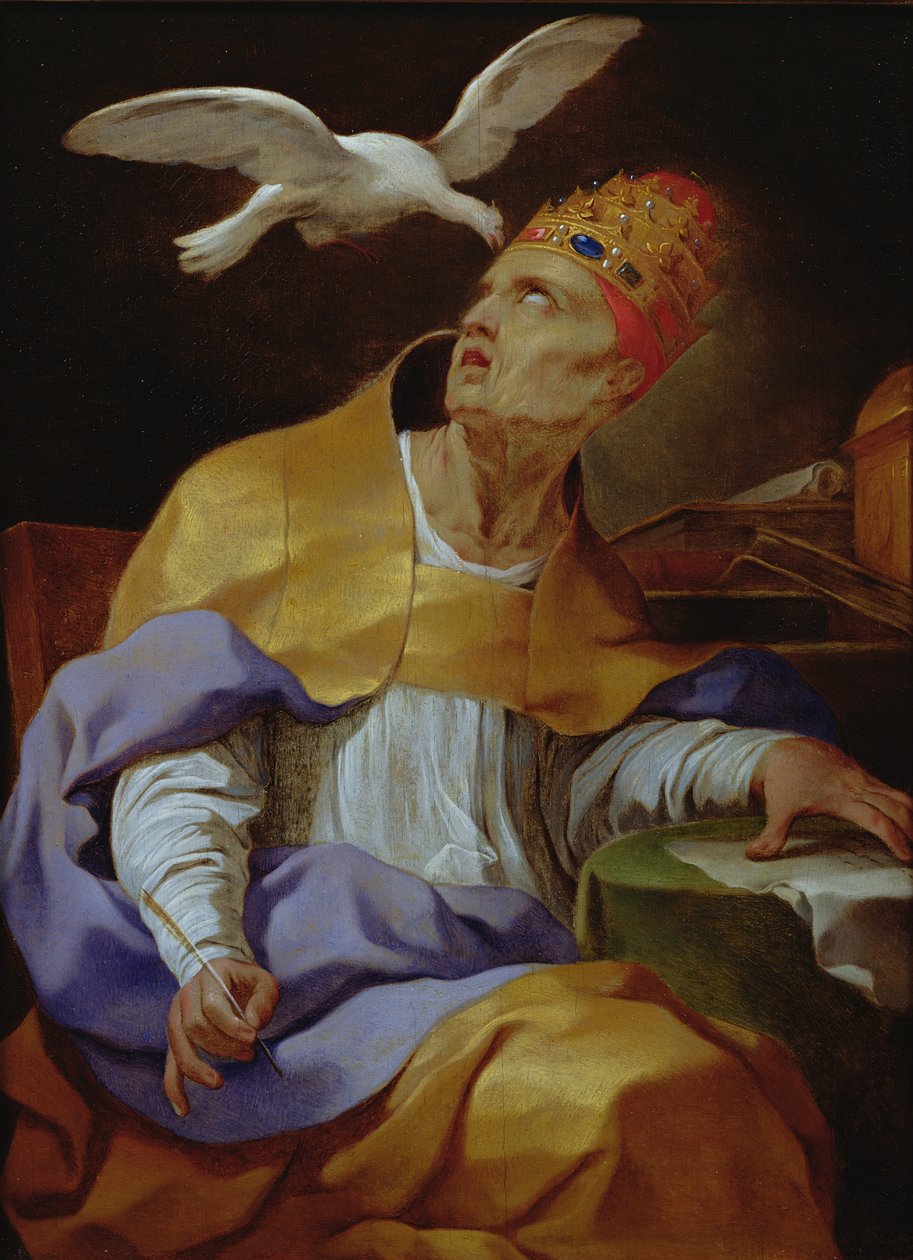 Svatý Řehoř Veliký (asi 540–604) od Lubin Baugin
