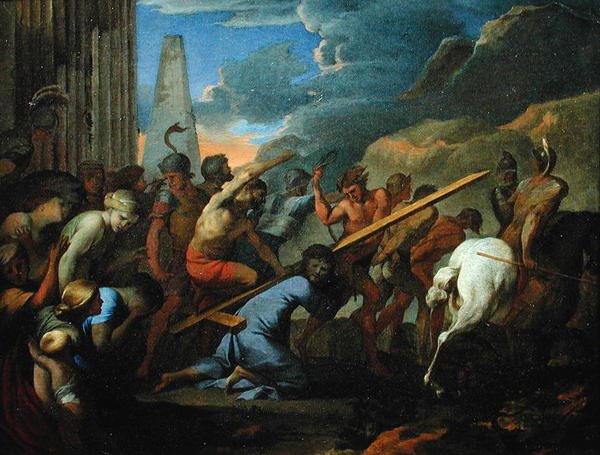 Nesení kříže, c.1640 od Lubin Baugin