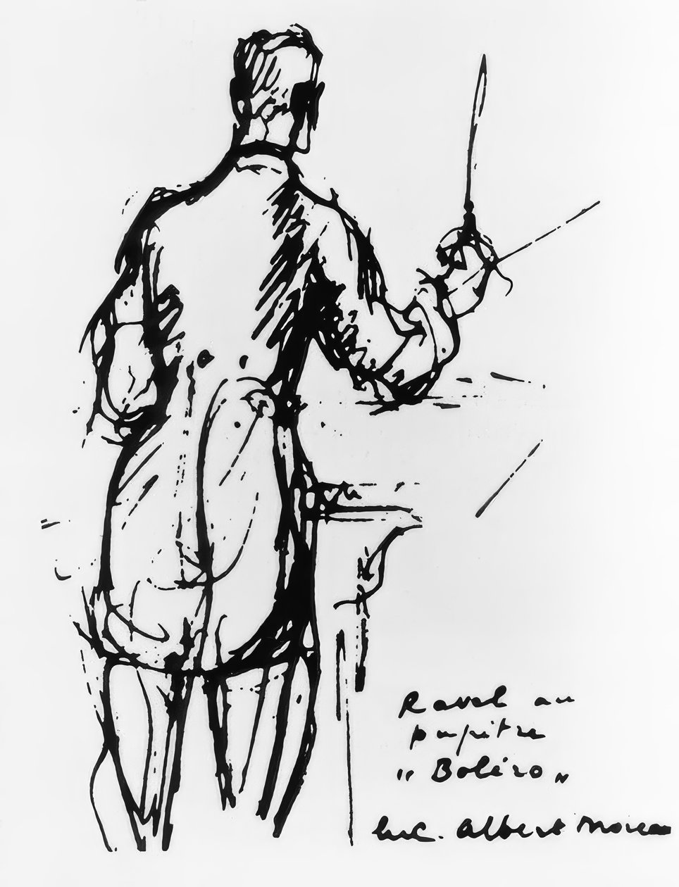 Ravel řídí bolero od Luc Albert Moreau