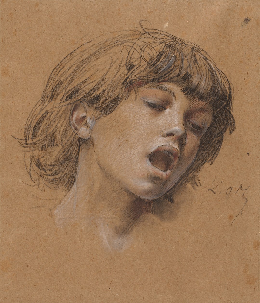 Vedoucí studia chlapeckého zpěvu pro hudbu, c. 1898. od Luc Olivier Merson