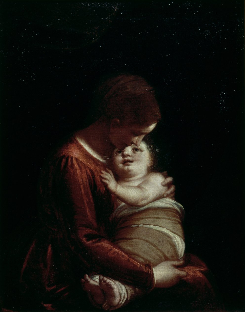 Madona s dítětem, kolem roku 1570 od Luca Cambiaso