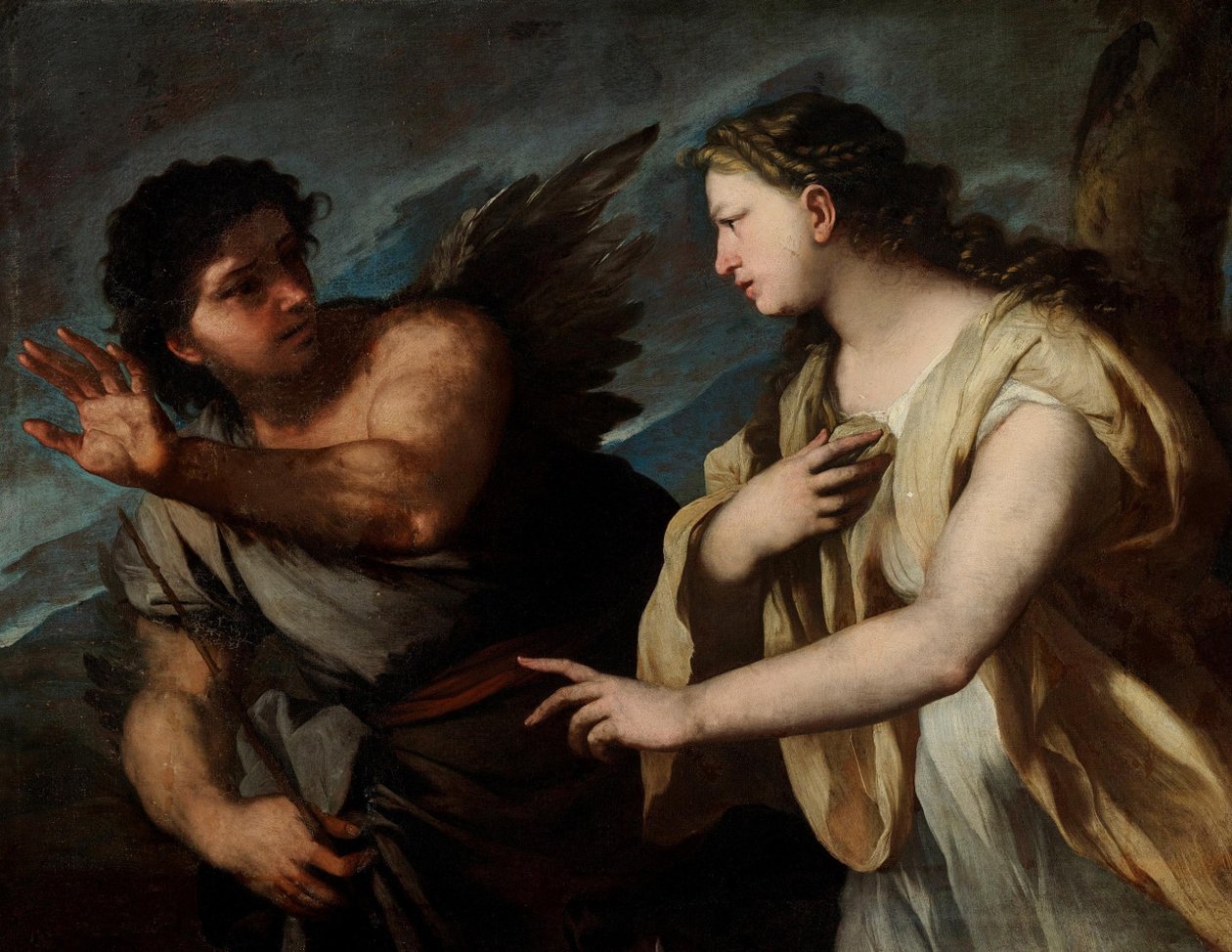 Picus a Circen Němec: Picus a Kirken: .n od Luca Giordano
