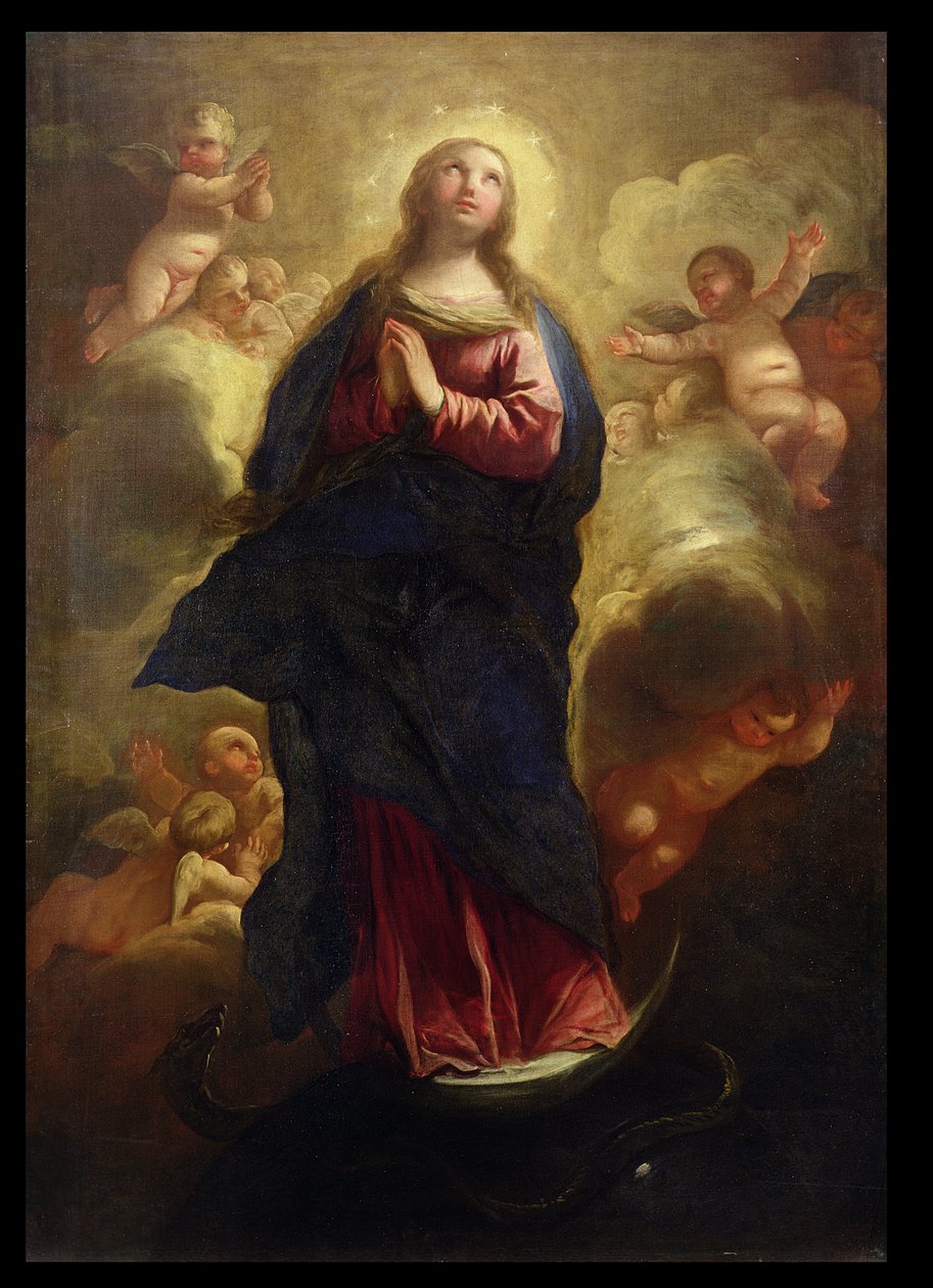 Nanebevzetí Panny Marie od Luca Giordano