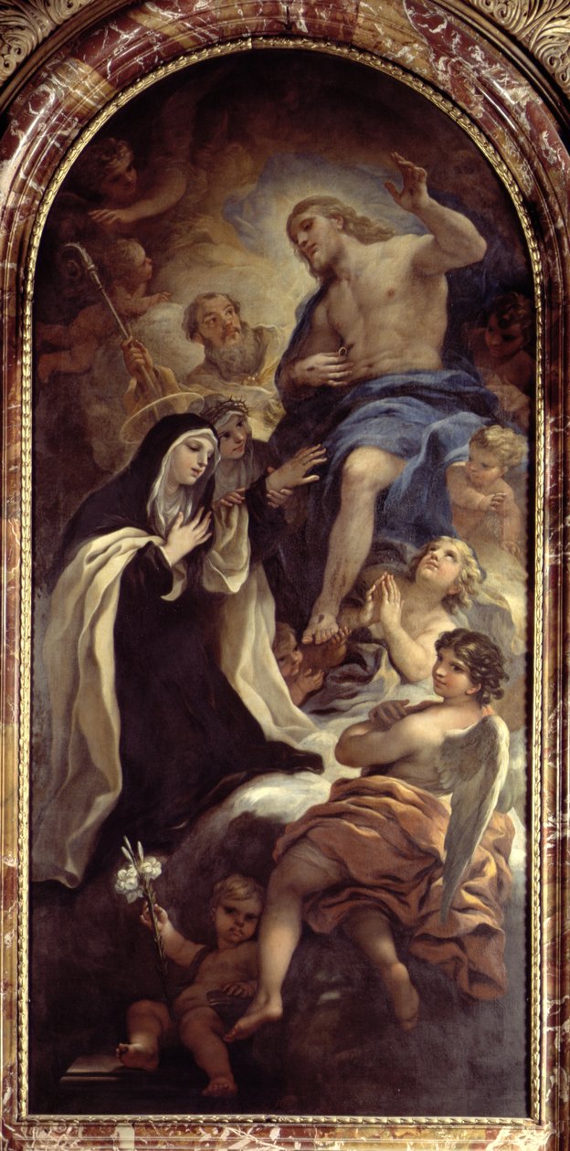 sv. Máří Magdalena z Pazzi (1566-1607) od Luca Giordano