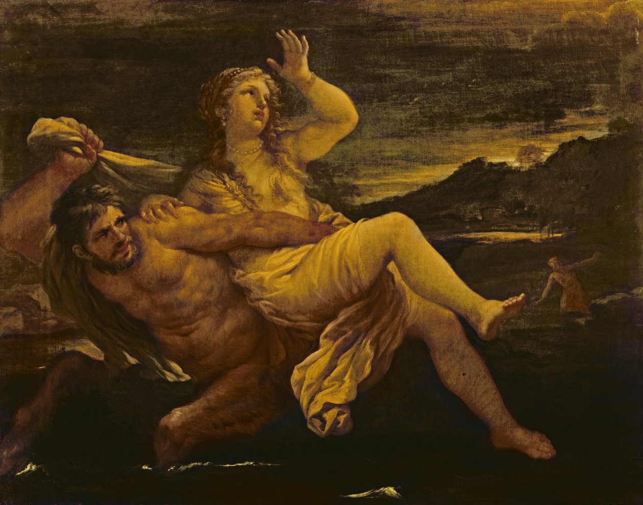Únos Deianeira od Luca Giordano