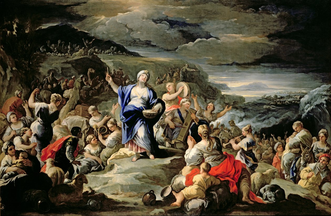 Píseň Miriam od Luca Giordano