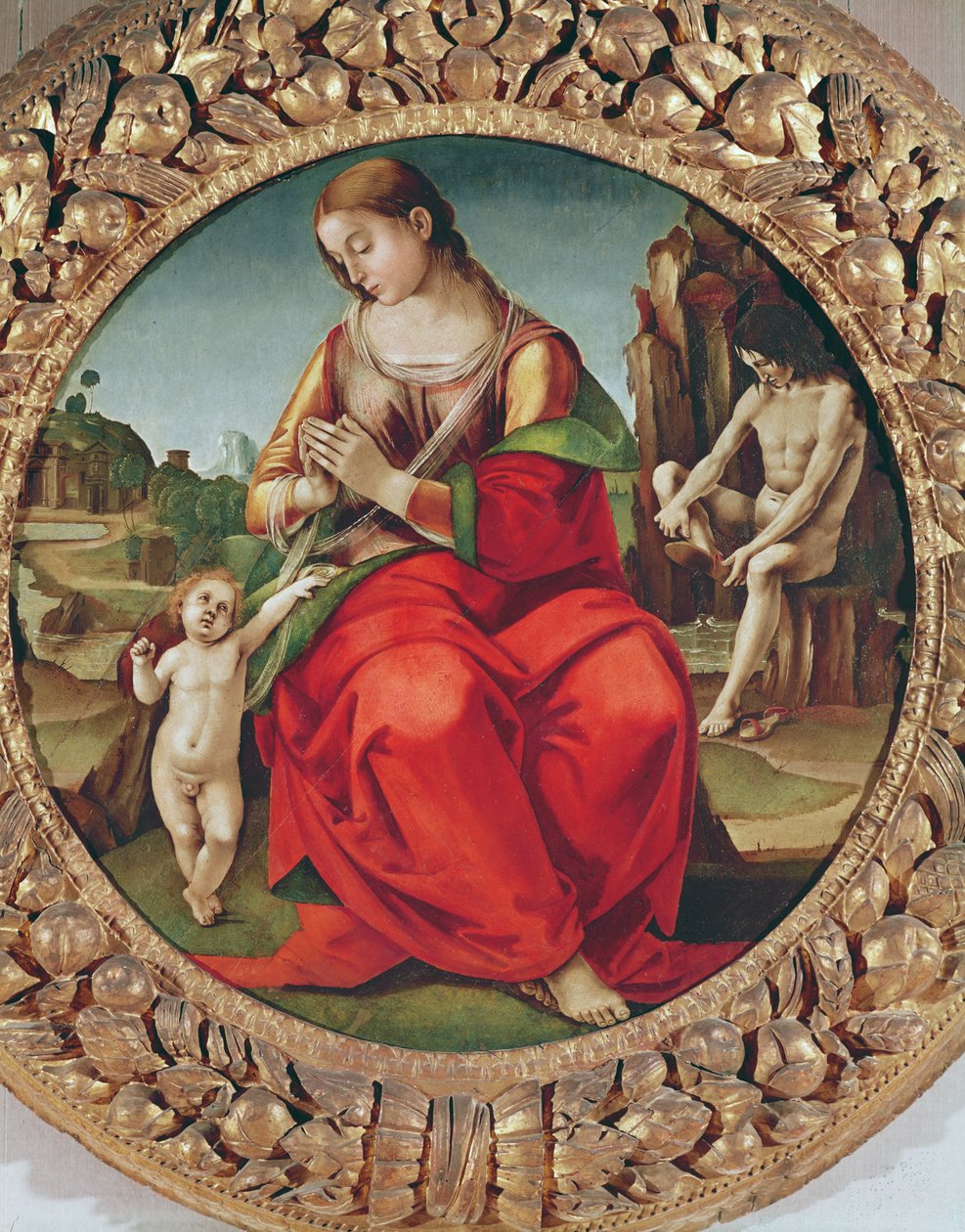 Panna s dítětem, 149598 od Luca Signorelli