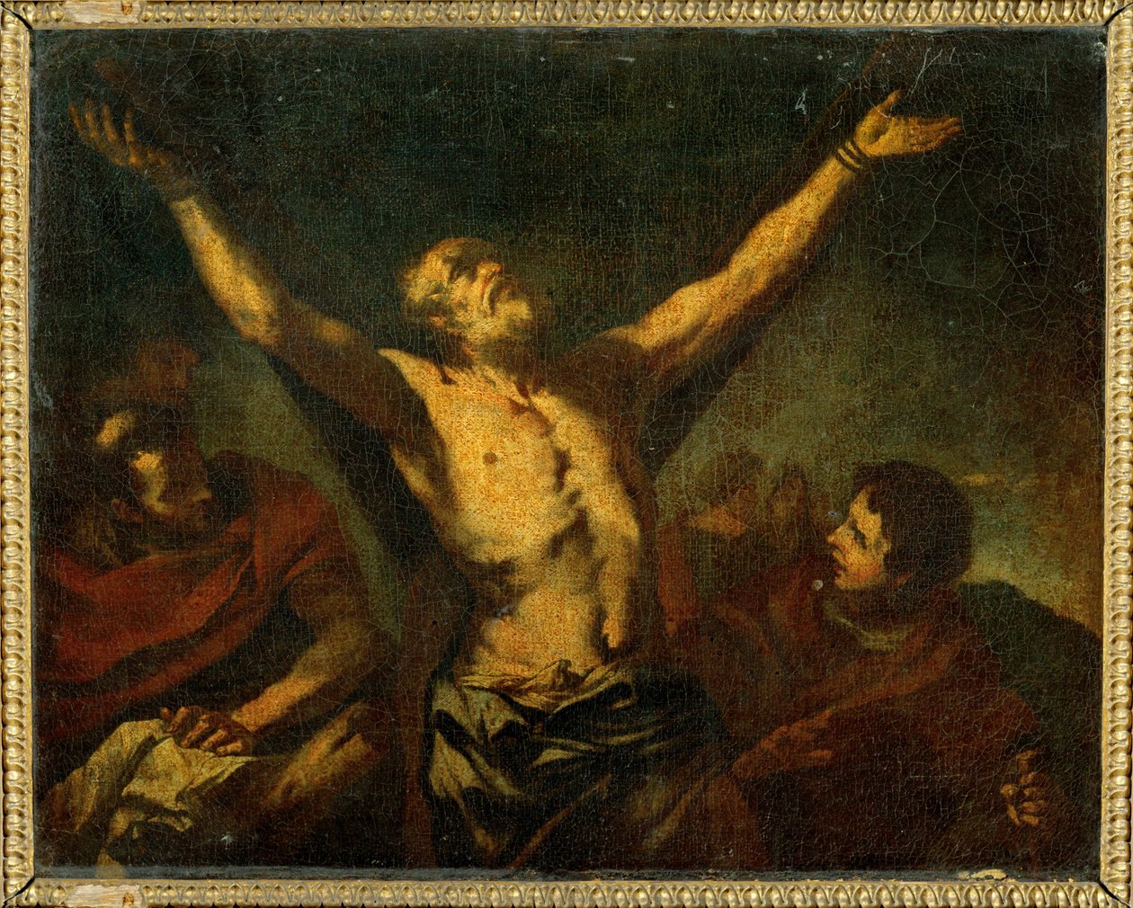 La martyr de Saint Andre - Umučení svatého Ondřeje, apoštola... od Luca (circle of) Giordano
