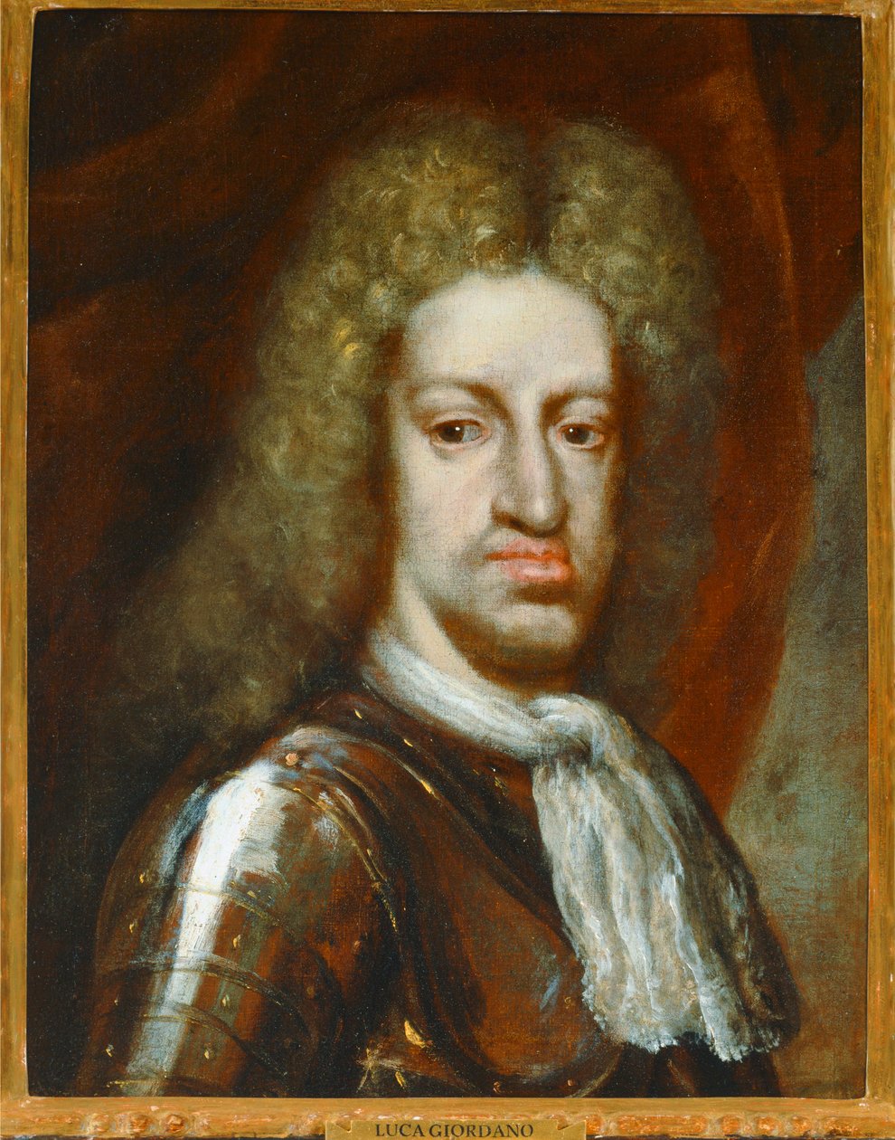 Carlos II., španělský král, syn FelipehoIV... od Luca Giordano