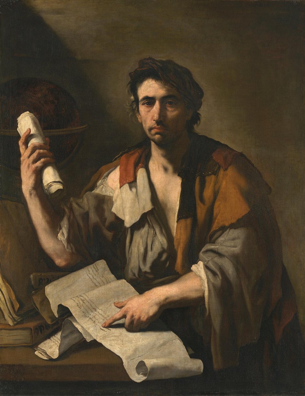 Kynický filozof od Luca Giordano