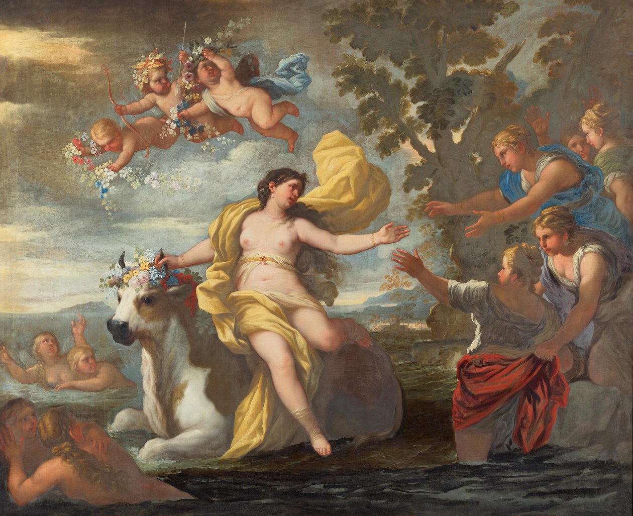 Entführung der Europa od Luca Giordano