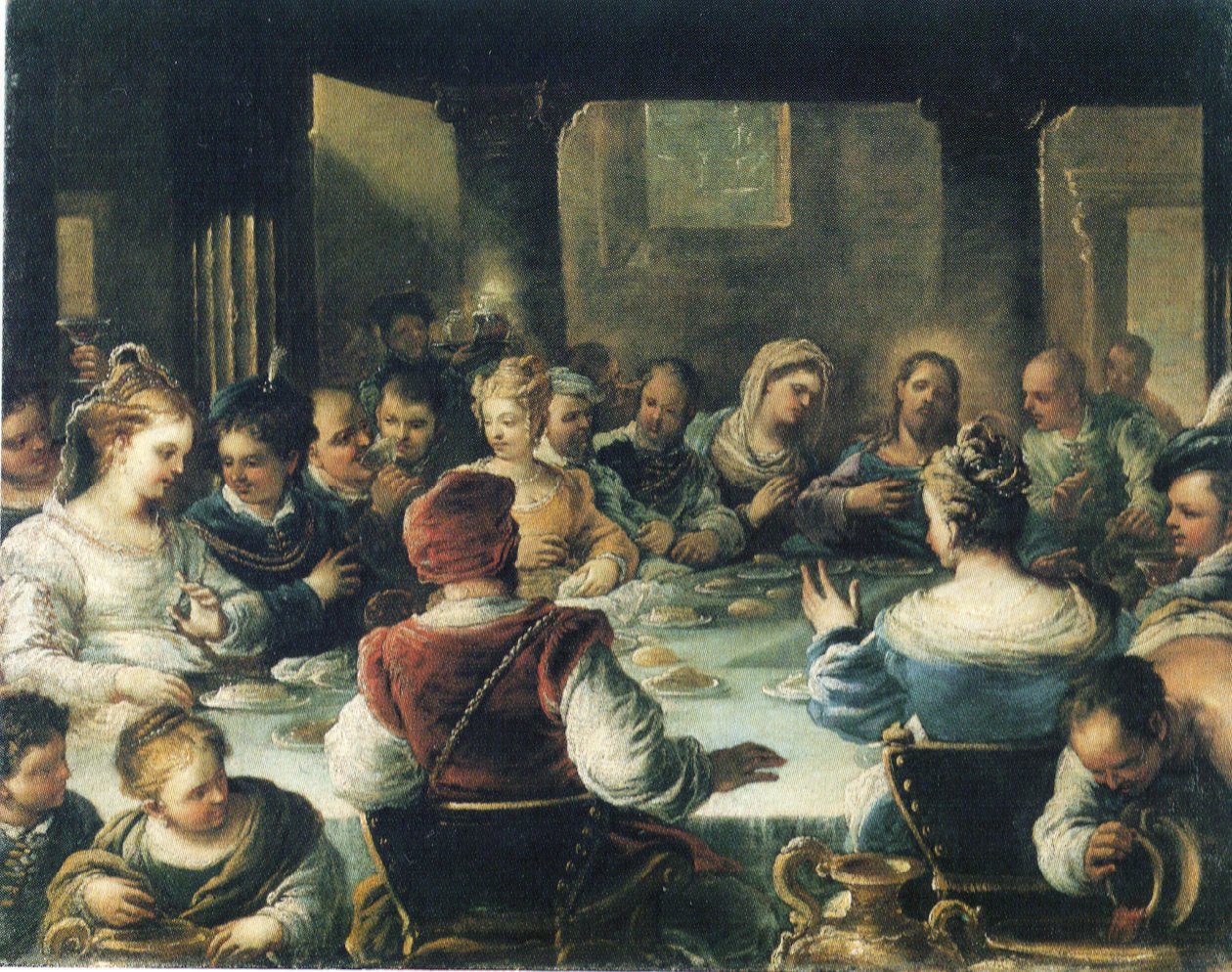 Manželství v Káně od Luca Giordano
