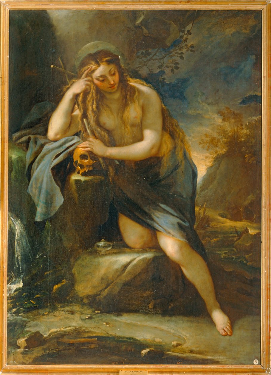 Marie Magdaléna činí pokání. 10014561 ... od Luca Giordano