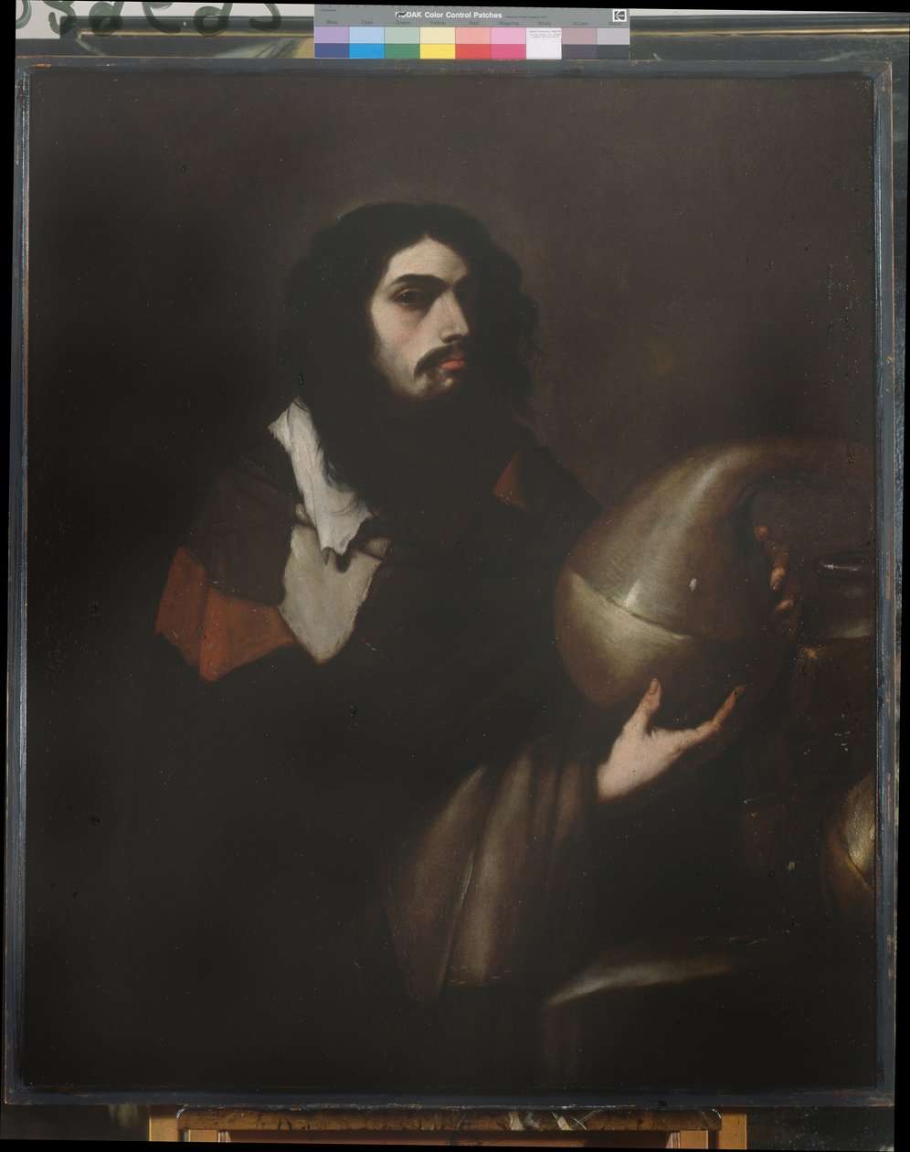 Autoportrét jako chemikálie nebo alchymista, cca 1660 (olej na plátně) od Luca Giordano