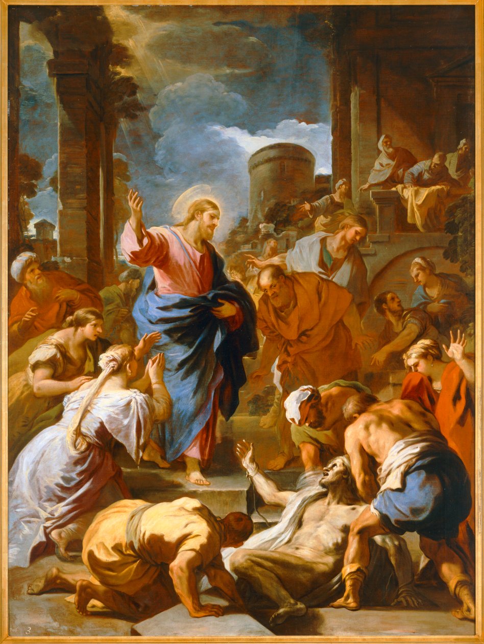 Vzkříšení Lazara. 10033816 ... od Luca Giordano