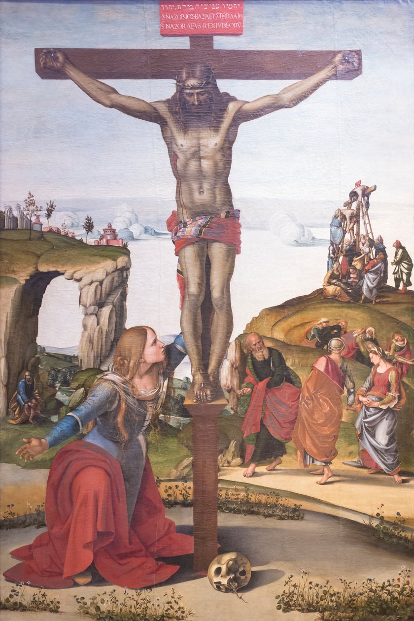 Ukřižování s Máří Magdalénou od Luca Signorelli