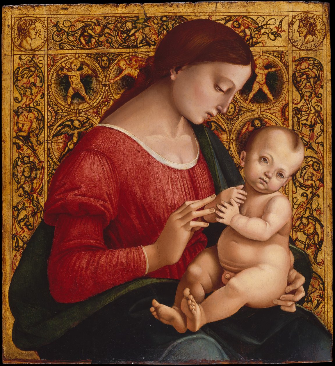 Madonna a dítě, ca. 1505-7. od Luca Signorelli