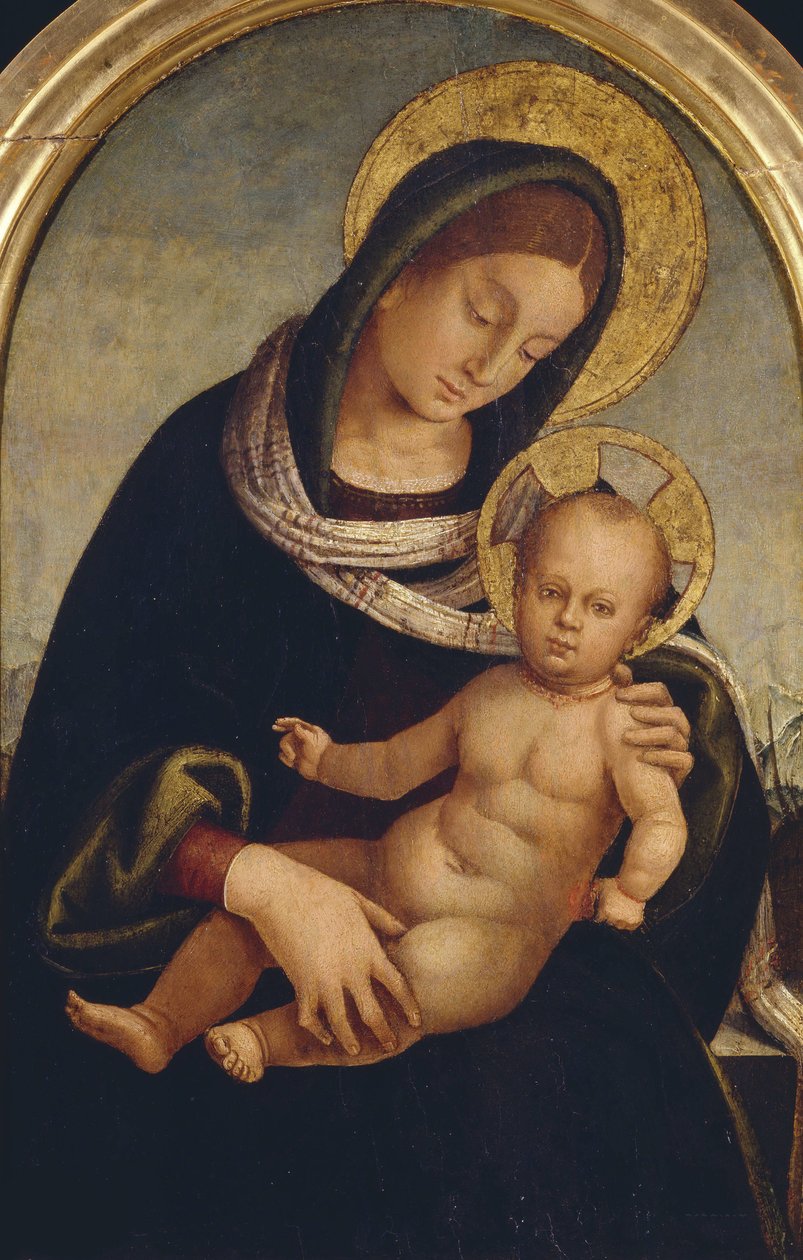 Madona s dítětem, asi 1510-1515. od Luca Signorelli