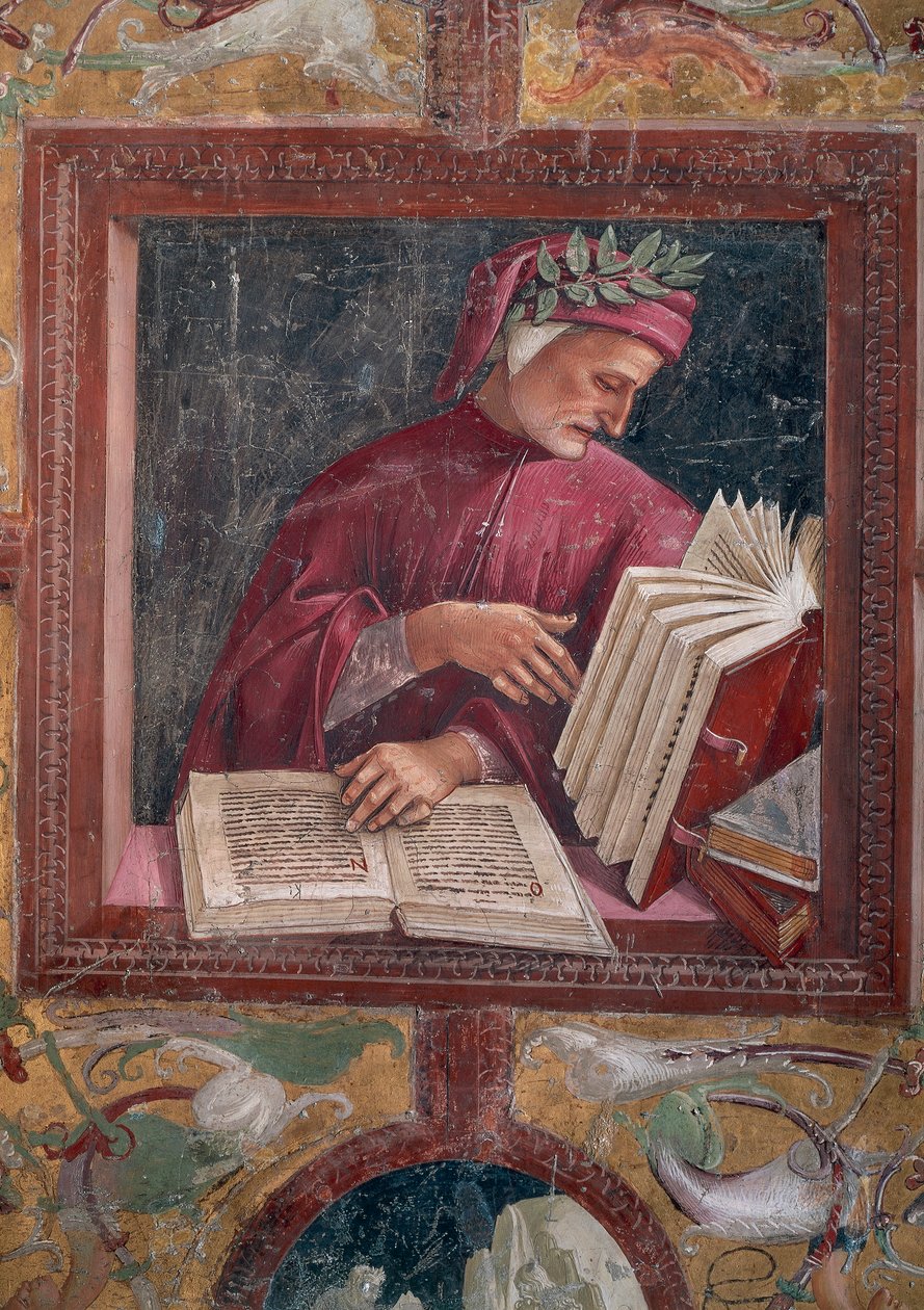 Portrét Dante Alighieri (Florencie od Luca Signorelli