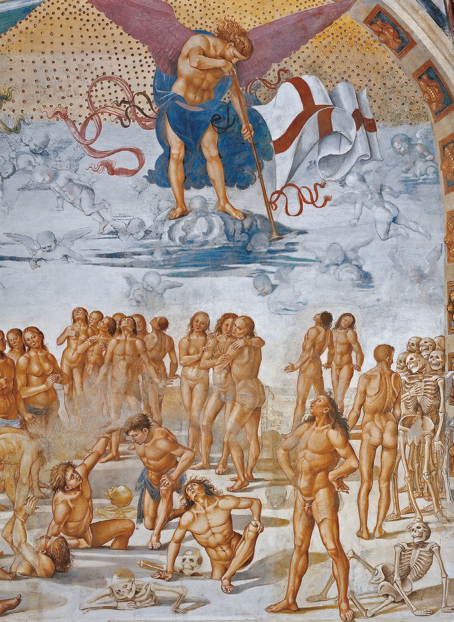 Vzkříšení těla
 detail od Luca Signorelli