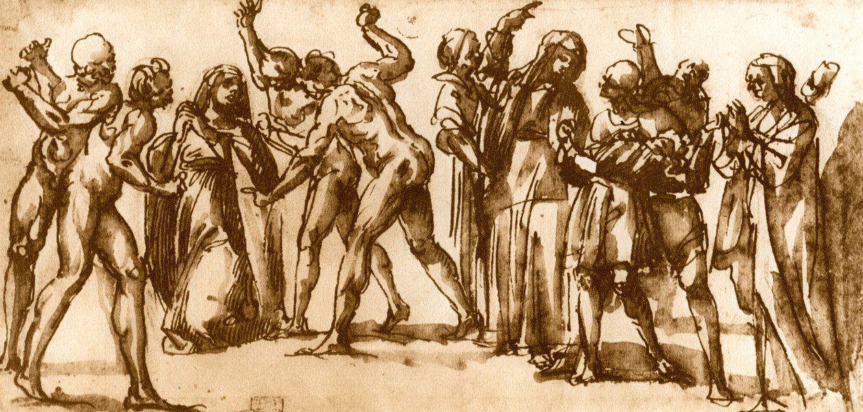 Studie Lucy Signorelliho, 1913 od Luca Signorelli