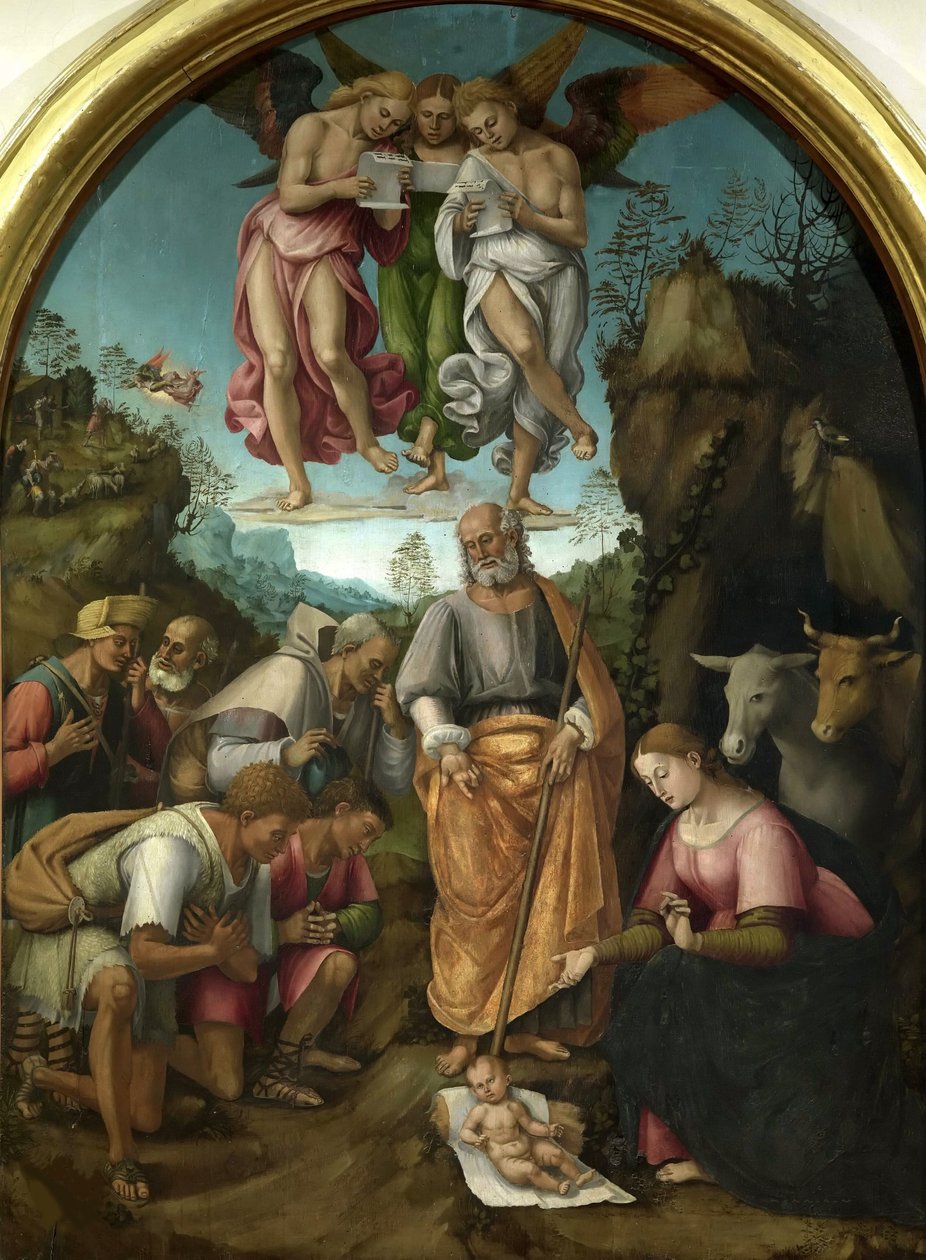 Klanění pastýřů, 1521. od Luca Signorelli