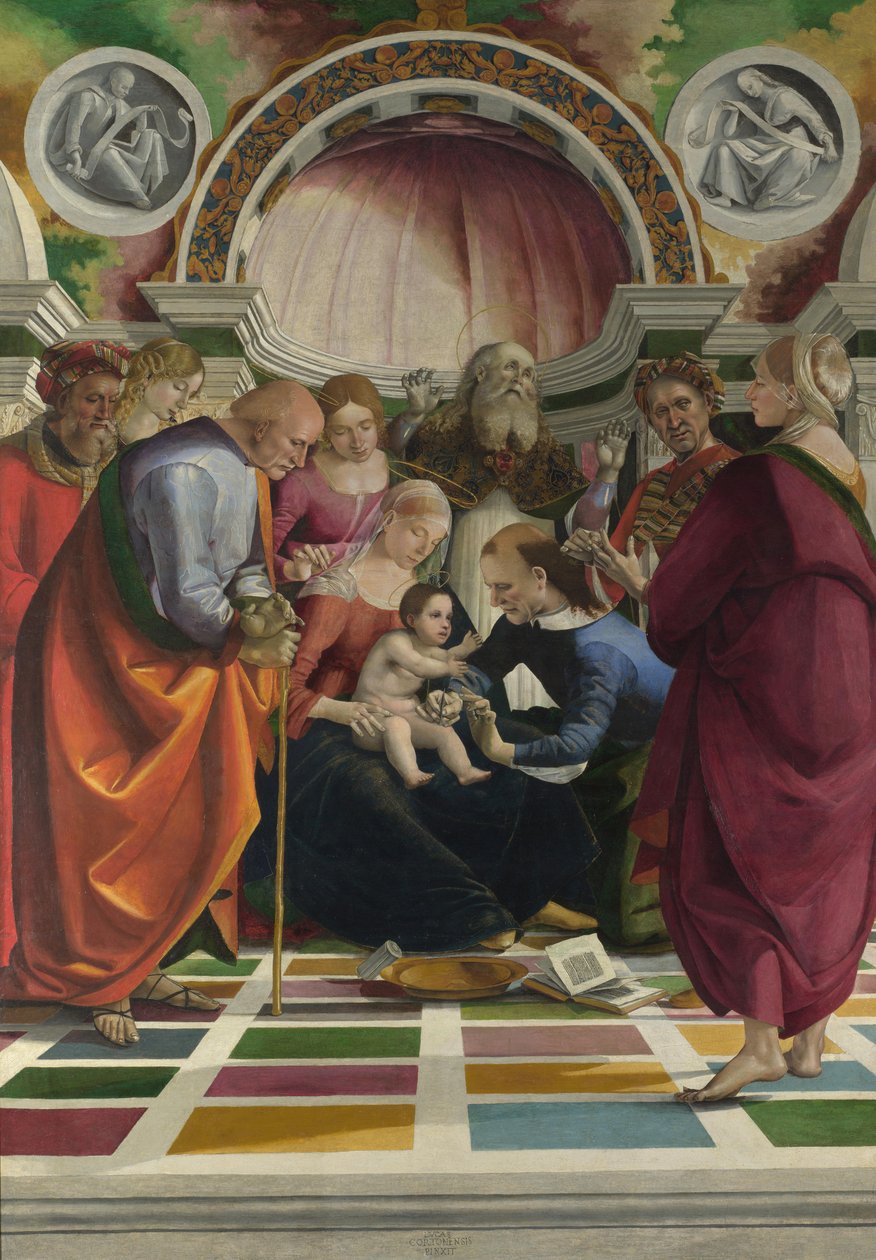 Obřízka, c. 1490 od Luca Signorelli