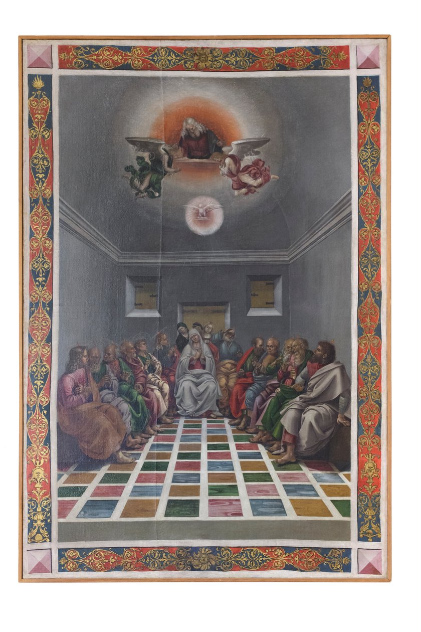 Sestoupení Ducha svatého od Luca Signorelli