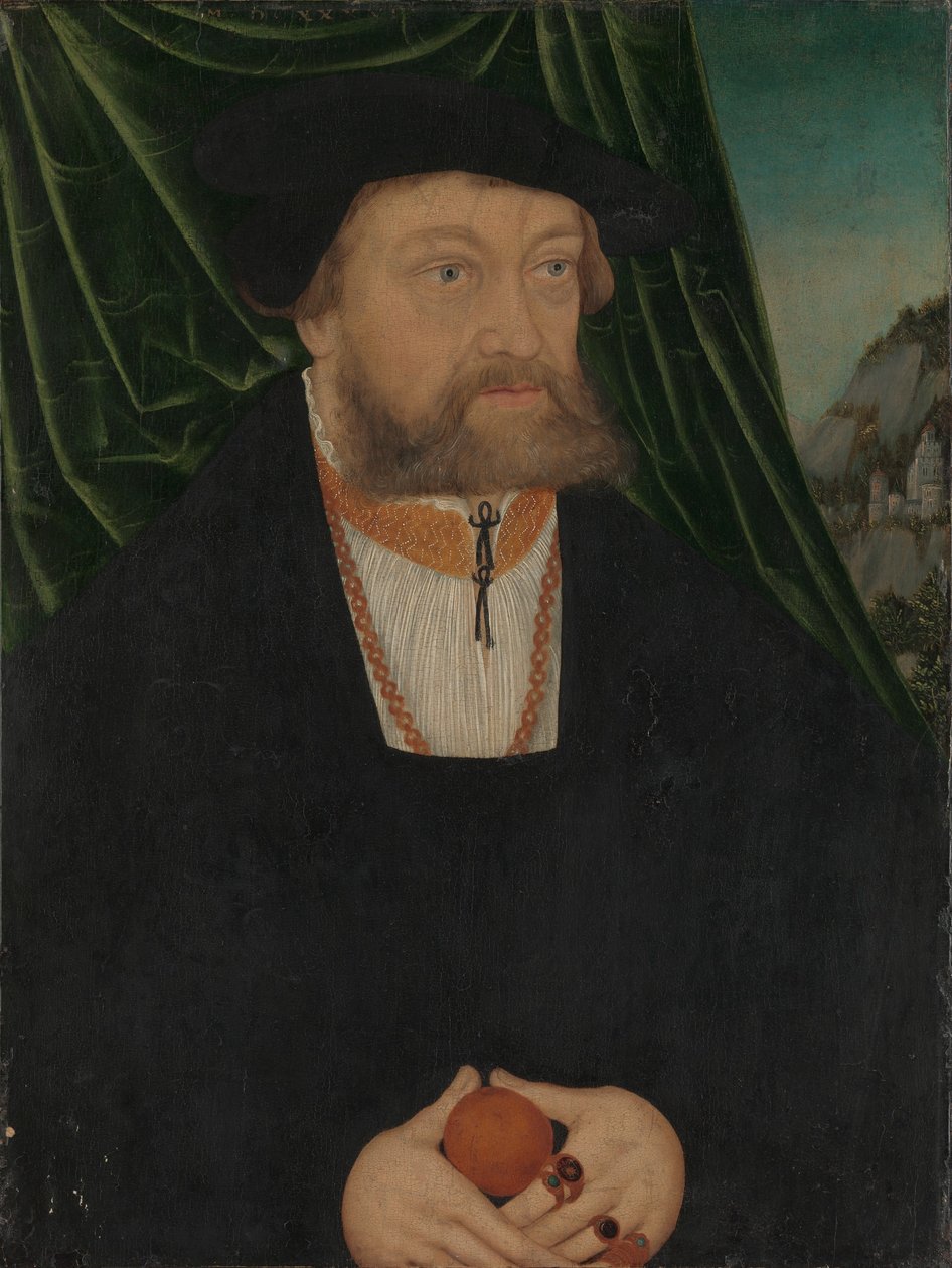 Portrét muže, 1538 od Lucas Cranach the Elder