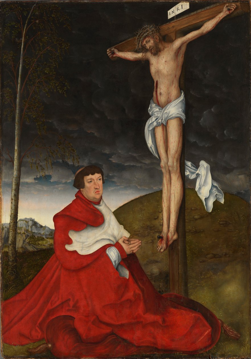 Krista je třeba chápat jako předmět vášnivé meditace od Lucas Cranach the Elder