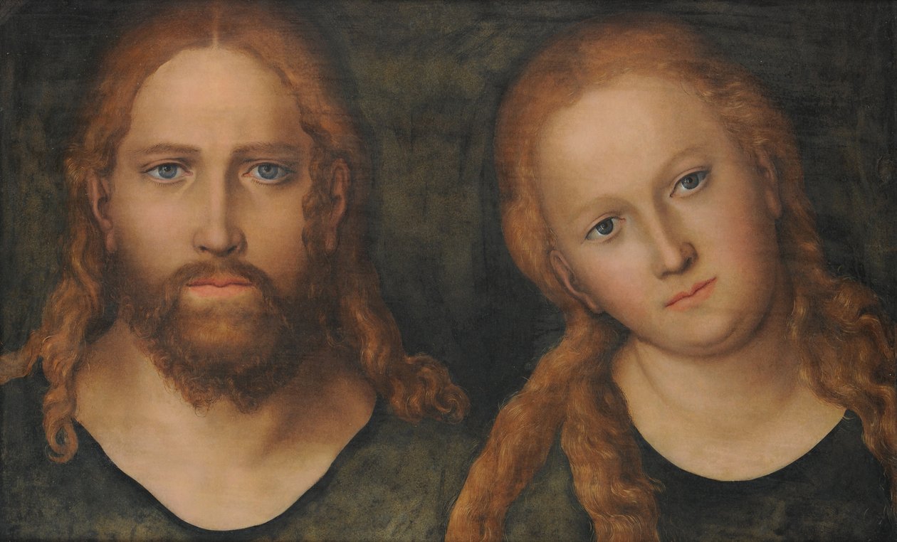 Kristus a Marie od Lucas Cranach the Elder