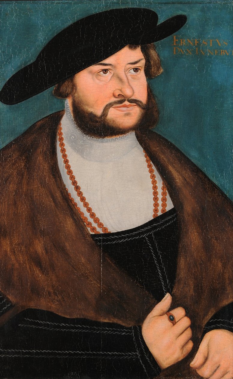 Ernst vyznavač, vévoda z Braunschweig-Lüneburg-Celle od Lucas Cranach the Elder