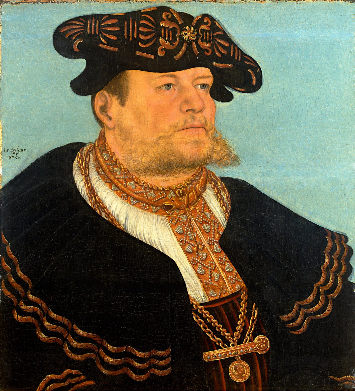 Gregor Brück, 1533 od Lucas Cranach the Elder