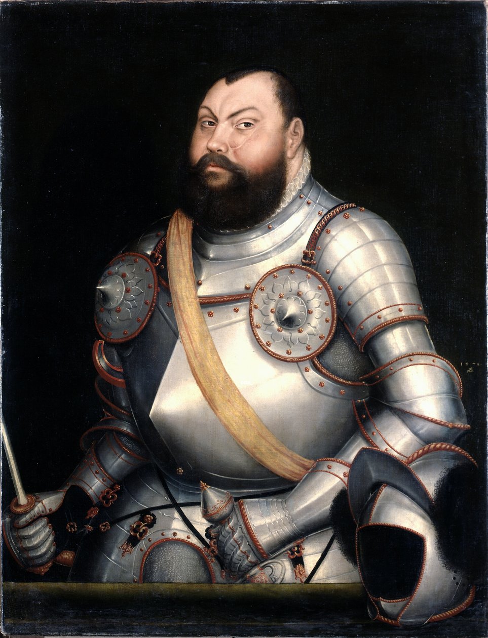 Kurfiřt Johann Friedrich velkorysý Saska od Lucas Cranach the Elder