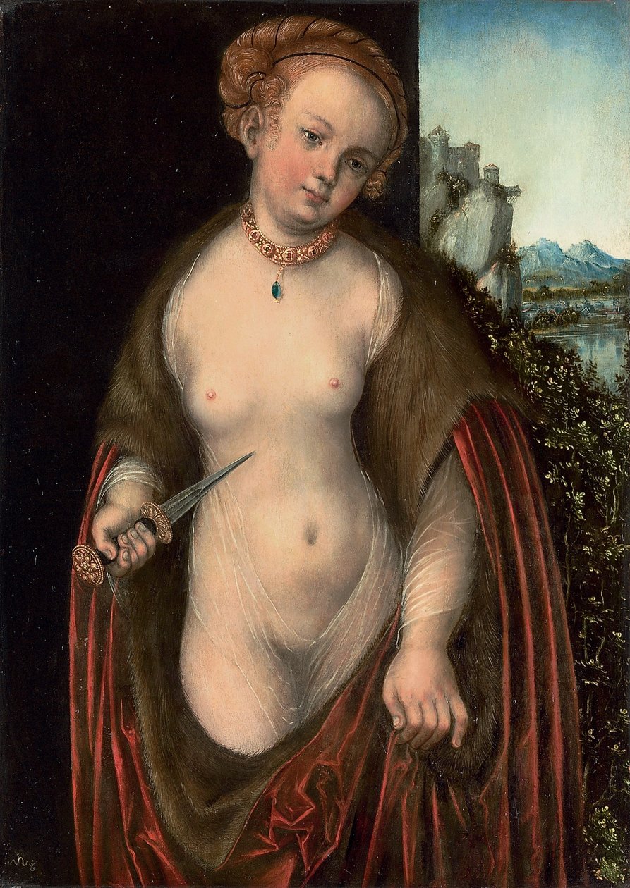 Lucrezia od Lucas Cranach the Elder