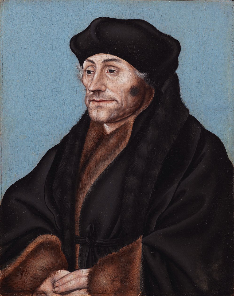 Portrét Desiderius Erasmus od Lucas Cranach the Elder