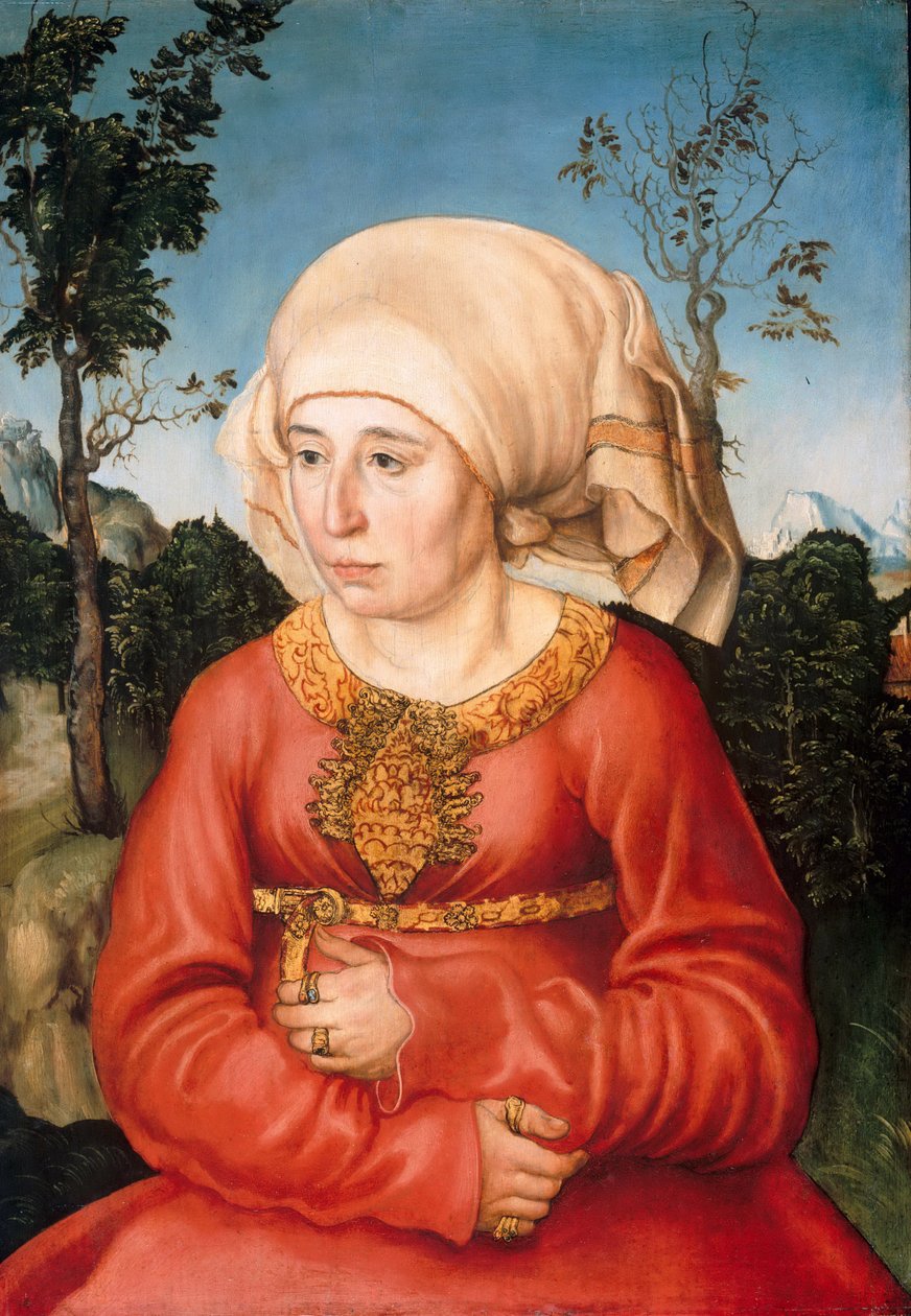 Portrét paní Reussové od Lucas Cranach the Elder