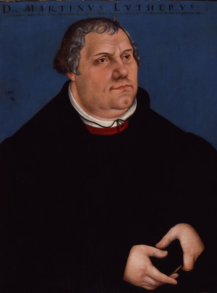 Portrét Martina Luthera od Lucas Cranach the Elder