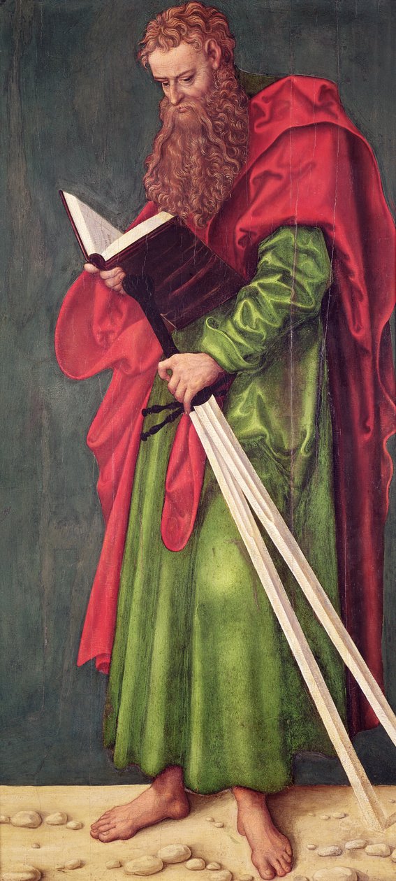 Svatý Pavel od Lucas Cranach the Elder